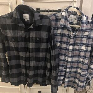 AE Relaxed Fit Everyday Flannel Men’s Shirt NWOT size M